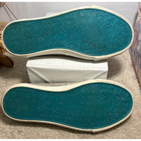 Blowfish Malibu Womens Marley Slip-On Sneakers - Casual Canvas Shoes - Picture 10 of 11